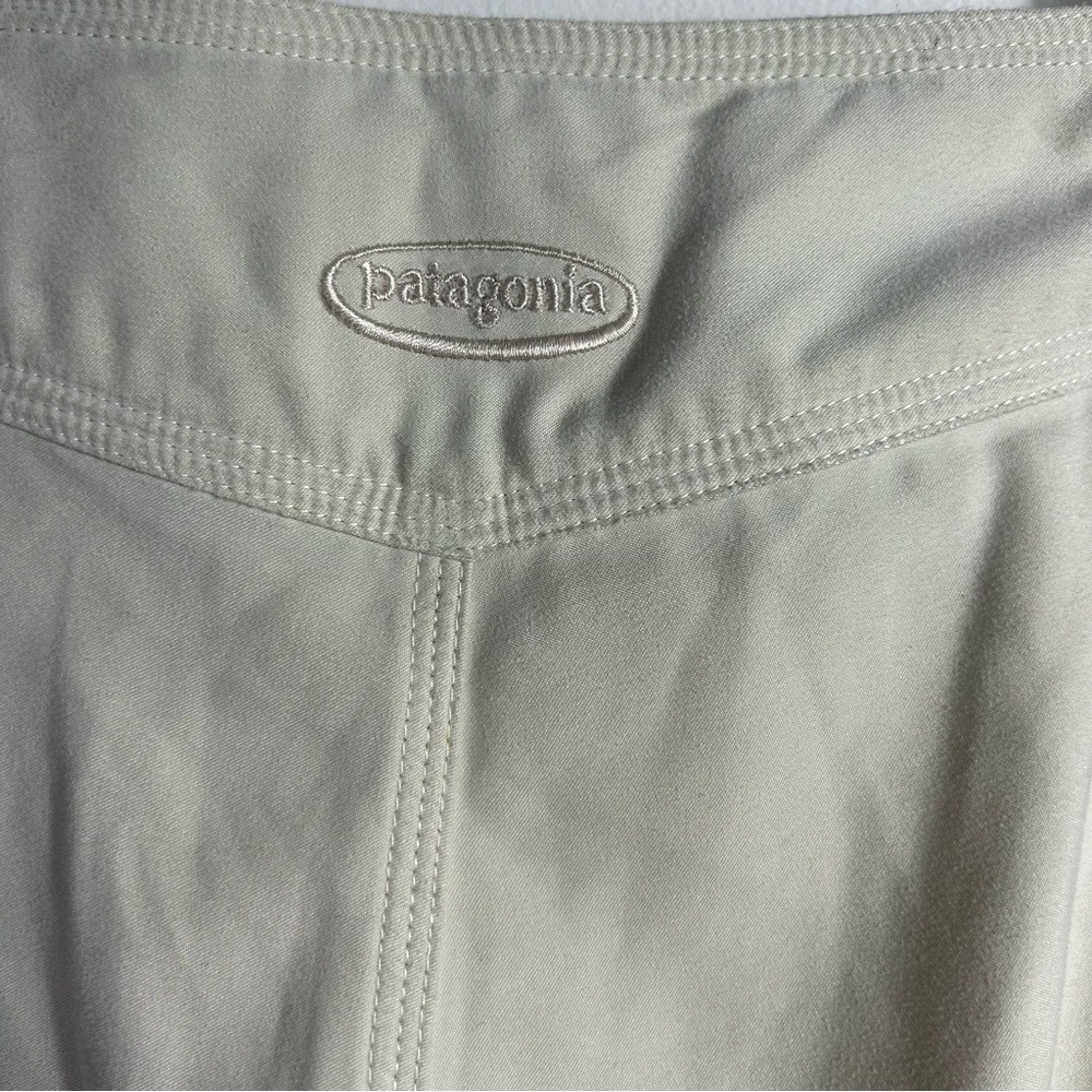 Vintage PATAGONIA Womens Pataloha Capri Pants Beige Hike Beach Walk Size Small - Picture 4 of 12